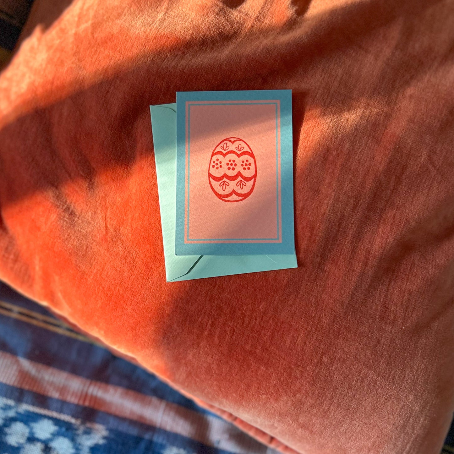 Easter Egg Mini | Salmon Red