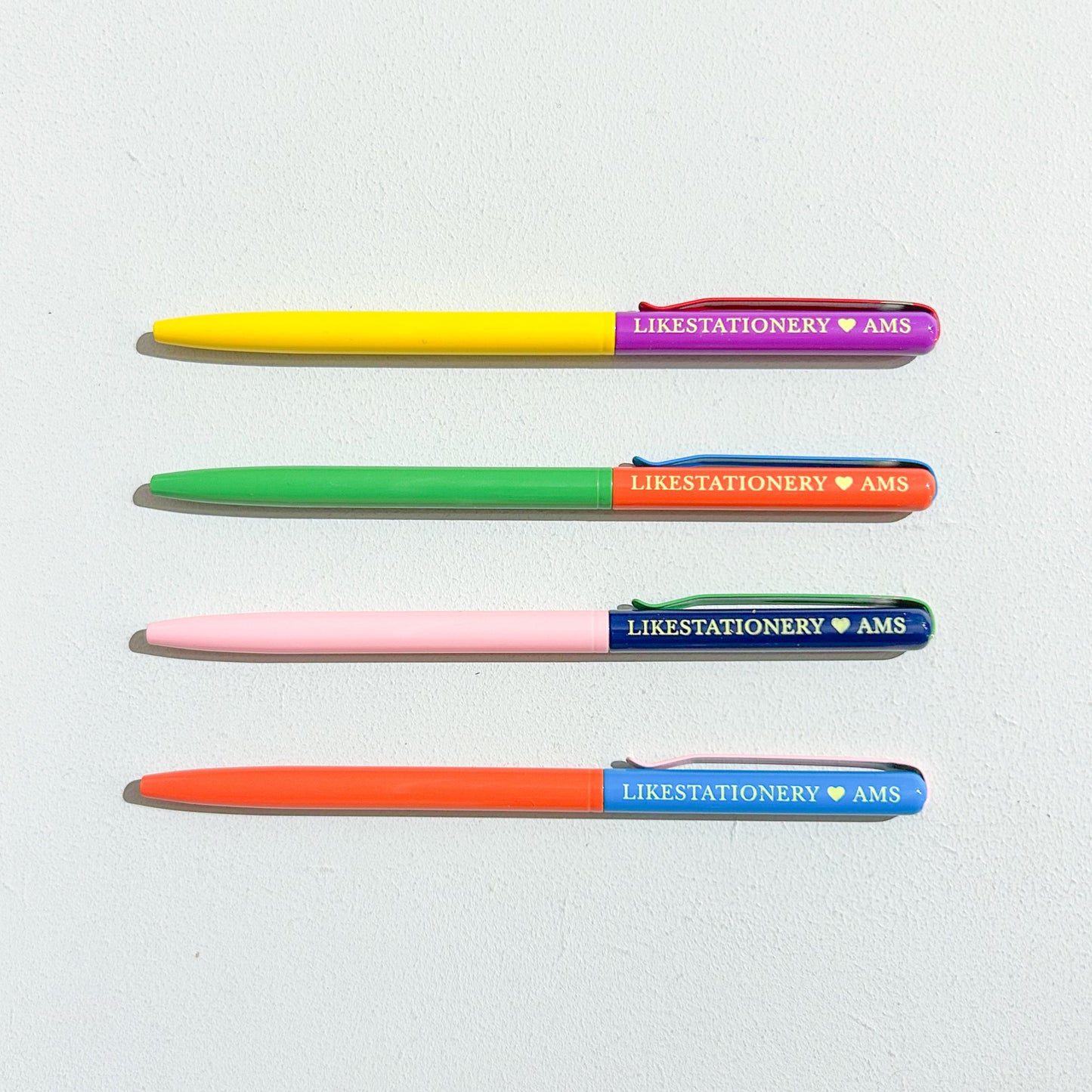 Metal Twist Pen | Yellow/Purple/Red