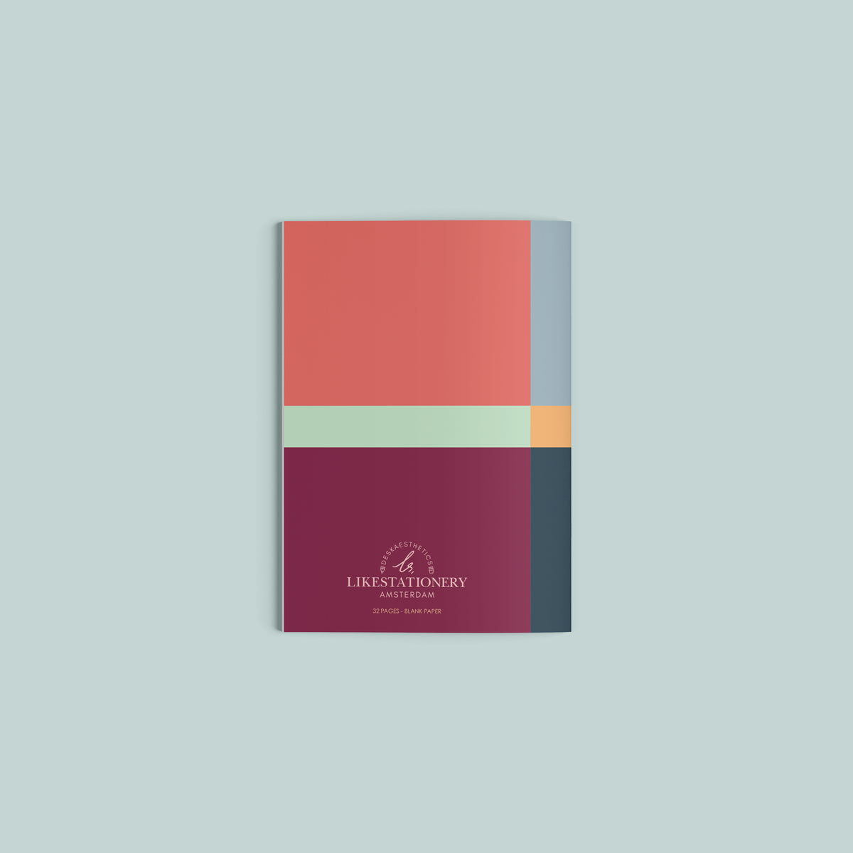 Chromatic Pocket | Grey Orange Blue
