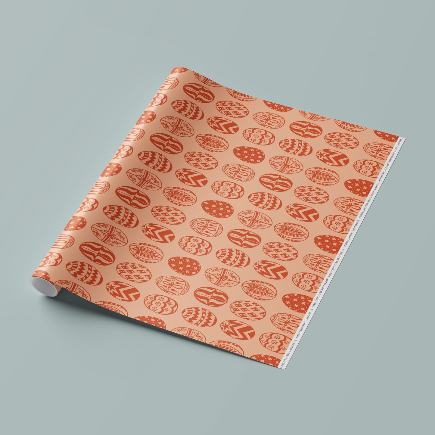 Gift Wrap | Easter eggs - Blood orange