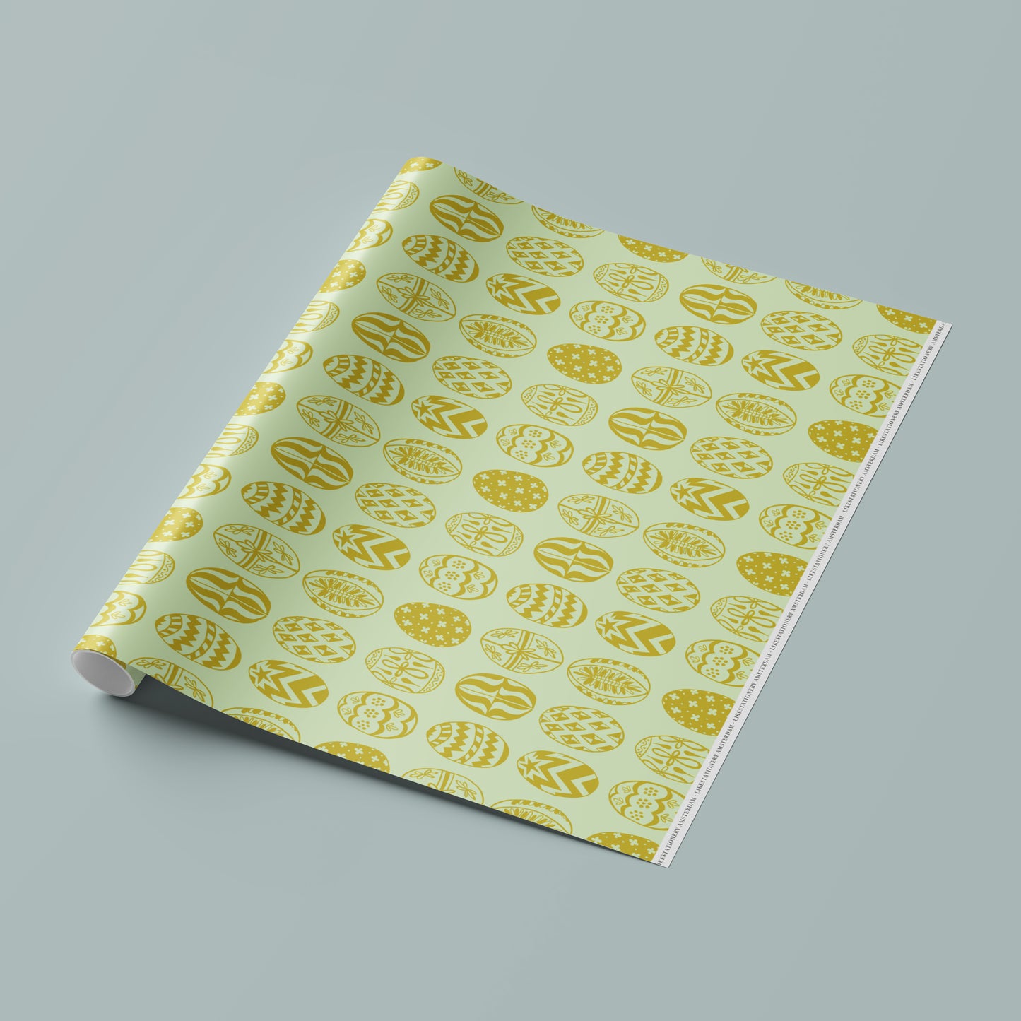 Gift Wrap | Easter eggs - Kaki