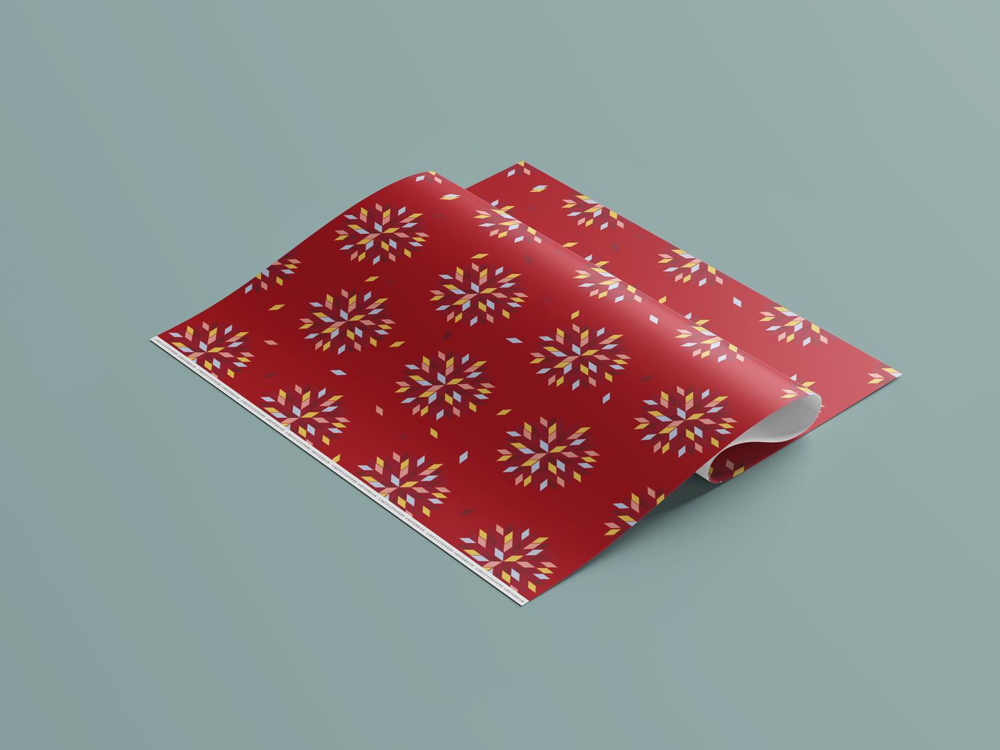 Gift Wrap | Shining Star Red