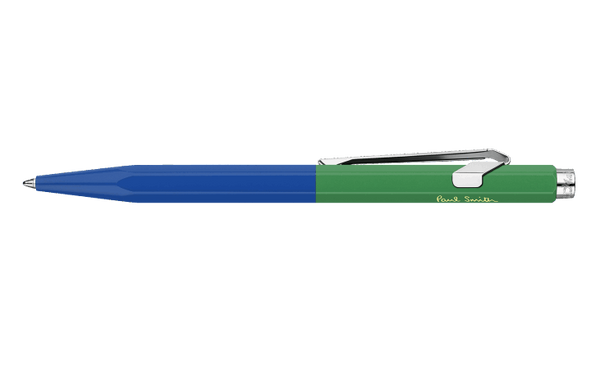 Caran D'Ache X Paul Smith 849 - Cobalt Blue & Emerald Green