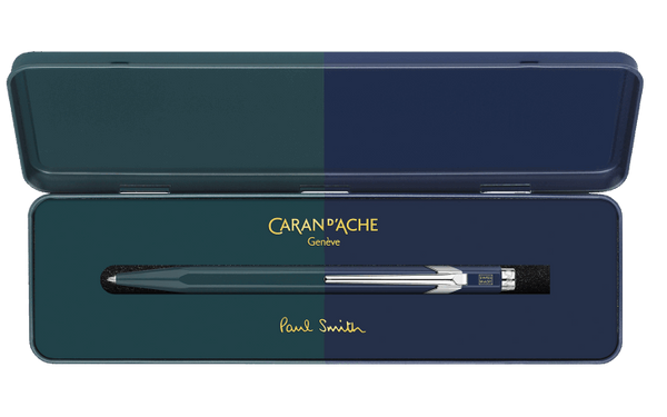 Caran D'Ache X Paul Smith 849 - Racing Green & Navy Blue