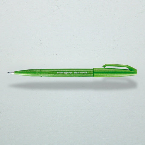 Brush Pen | Olive green