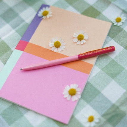 Pocket Block A6 | Peach