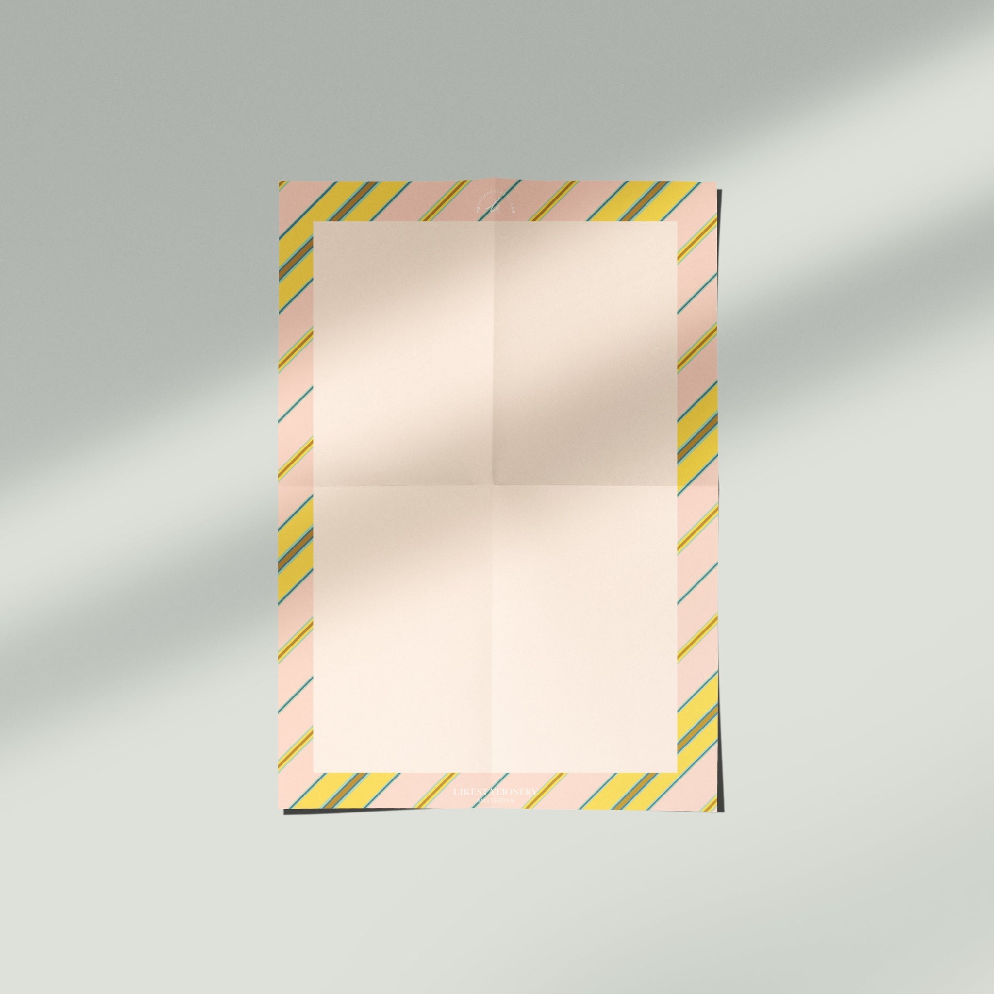 Letterpaper | Yellow Stripe