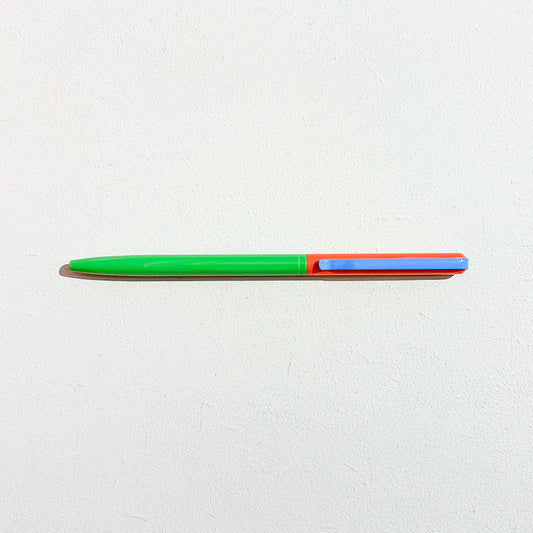 Metal Twist Pen | Green/Orange/Blue