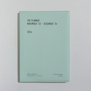 The Planner L | Cream Mint