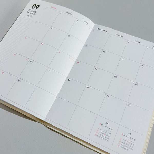 The Planner L | French Cream