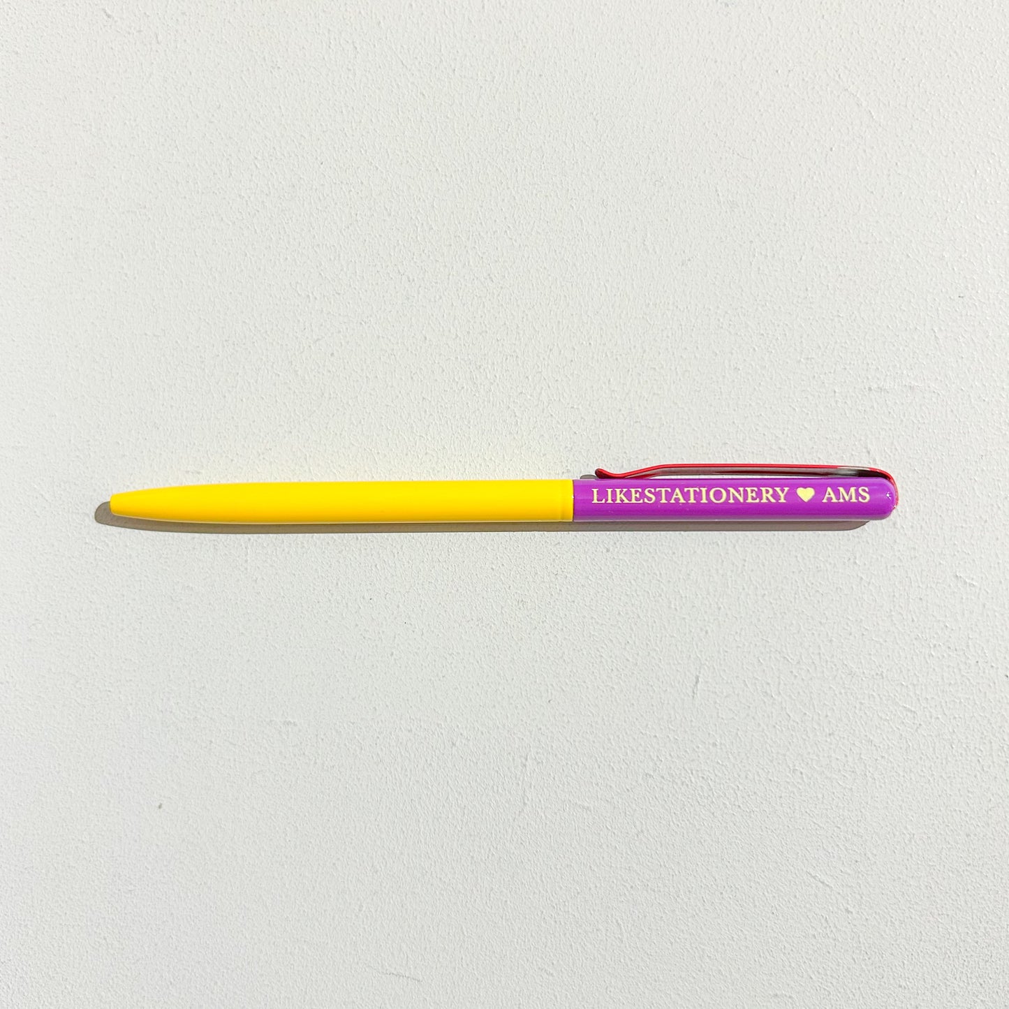 Metal Twist Pen | Yellow/Purple/Red