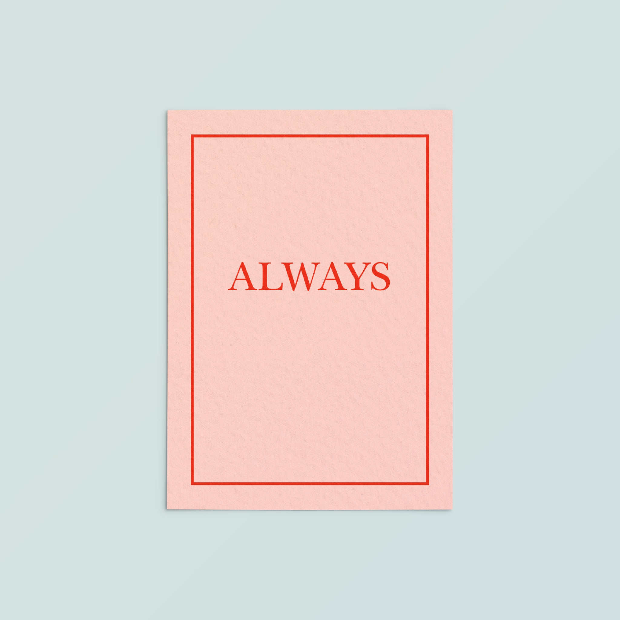 Casual Card  | Always