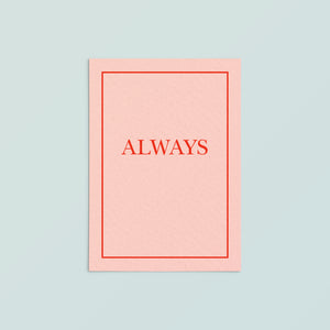 Casual Card  | Always