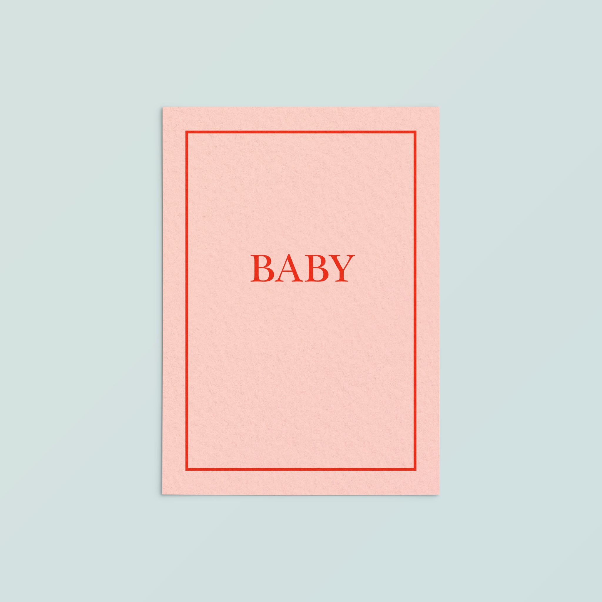 Casual Card  | Baby