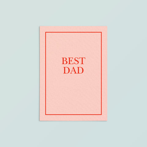 Casual Card  | Best Dad