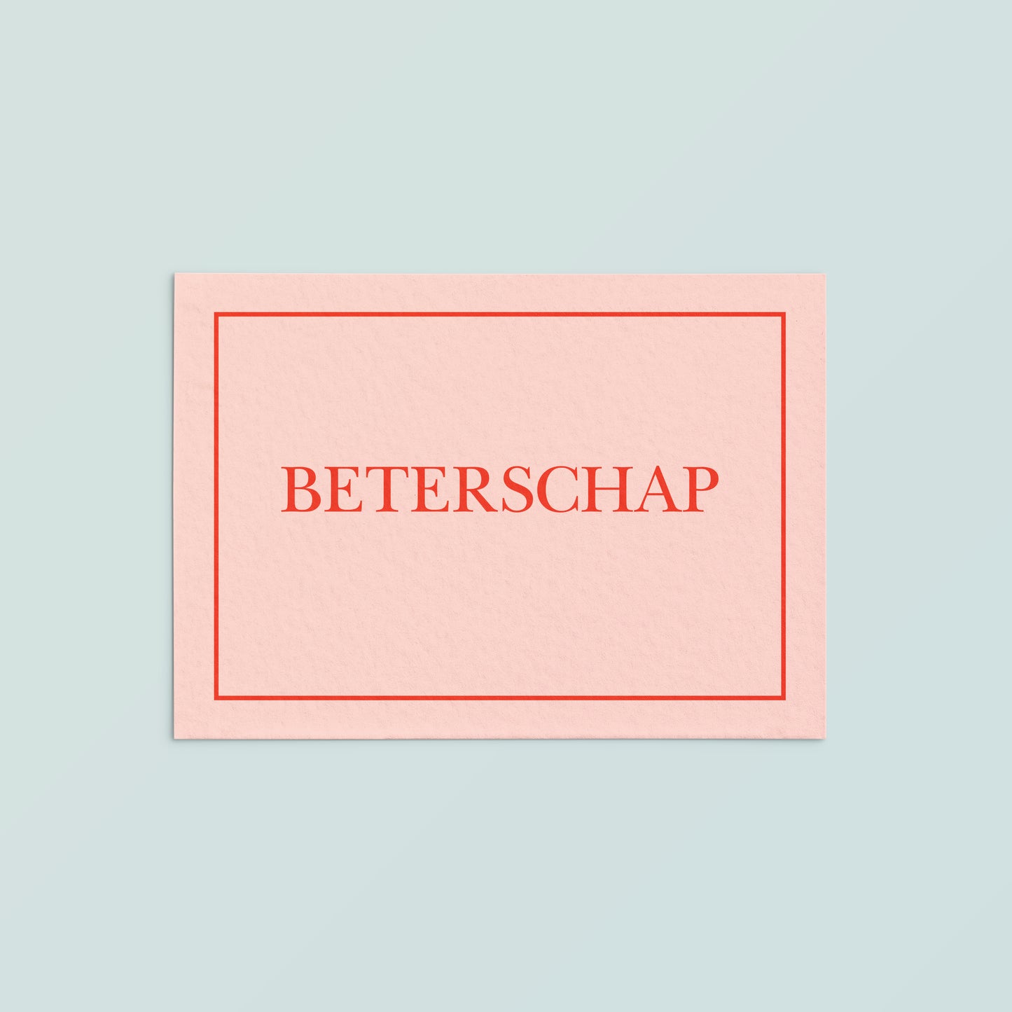 Casual Card  | Beterschap