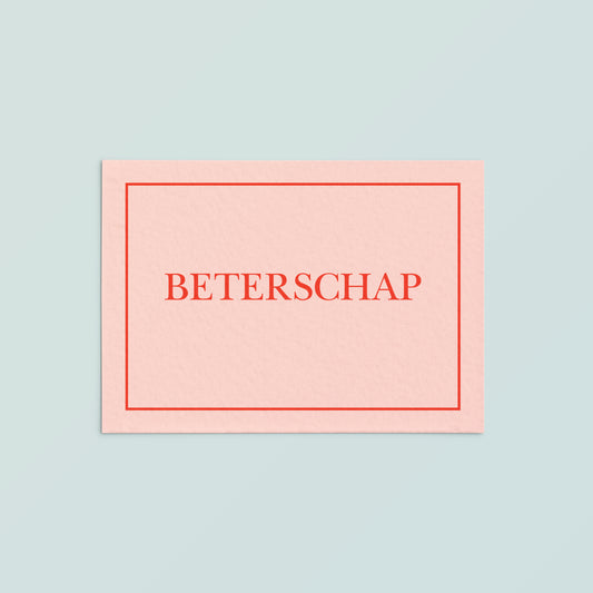 Casual Card  | Beterschap