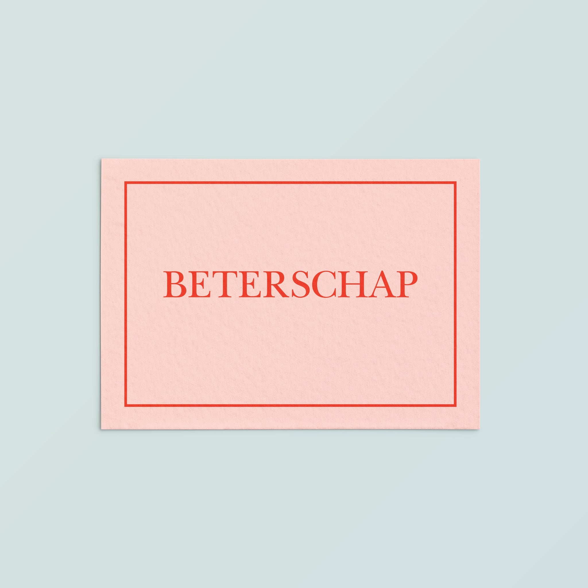Casual Card  | Beterschap