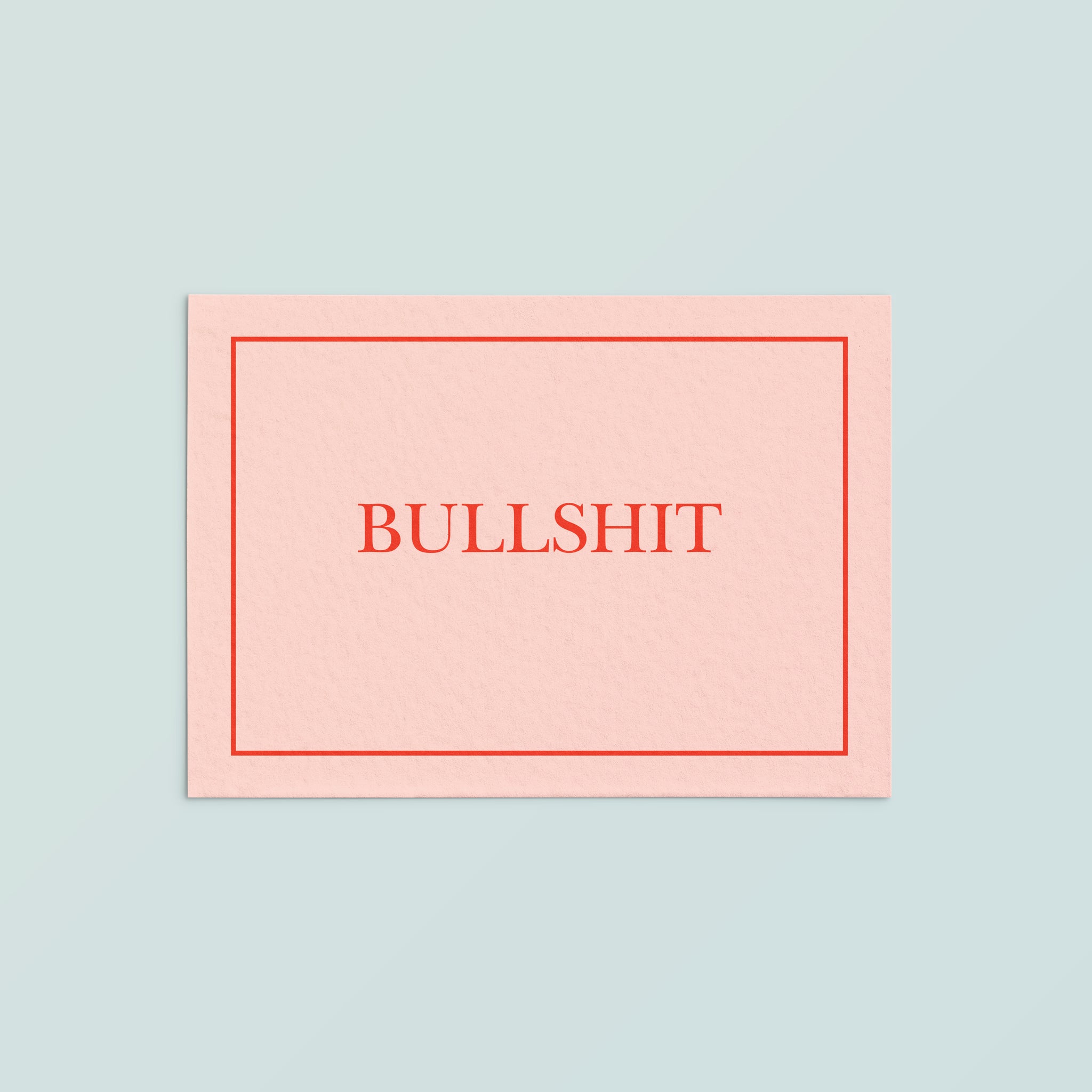 Casual Card  | Bullshit
