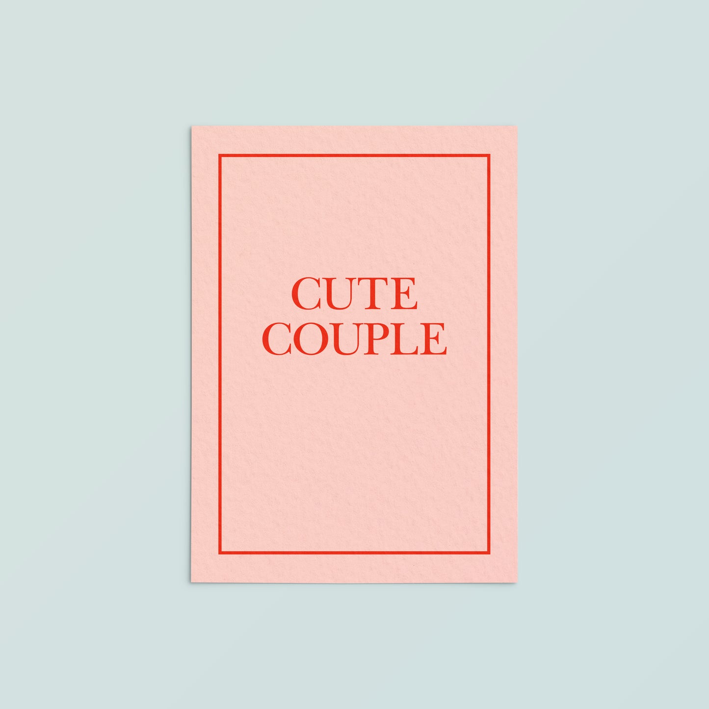 Casual Card  | Cute Couple