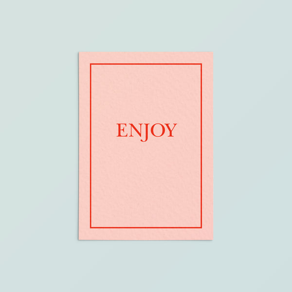 Casual Card  | Enjoy