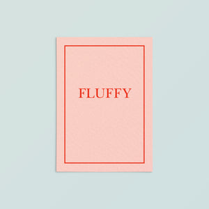 Casual Card  | Fluffy