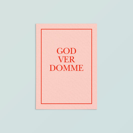 Casual Card  | Godverdomme