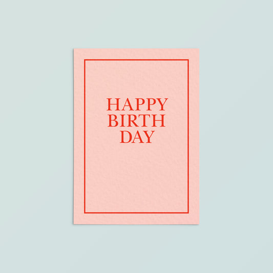 Casual Card  | Happy Birthday