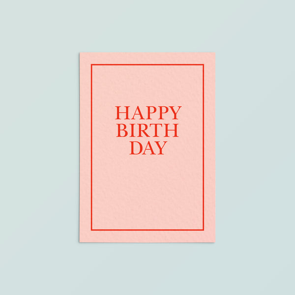 Casual Card  | Happy Birthday