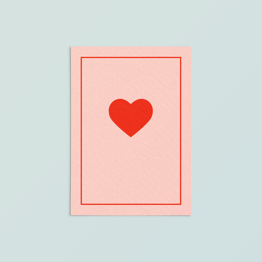 Casual Card  | Heart