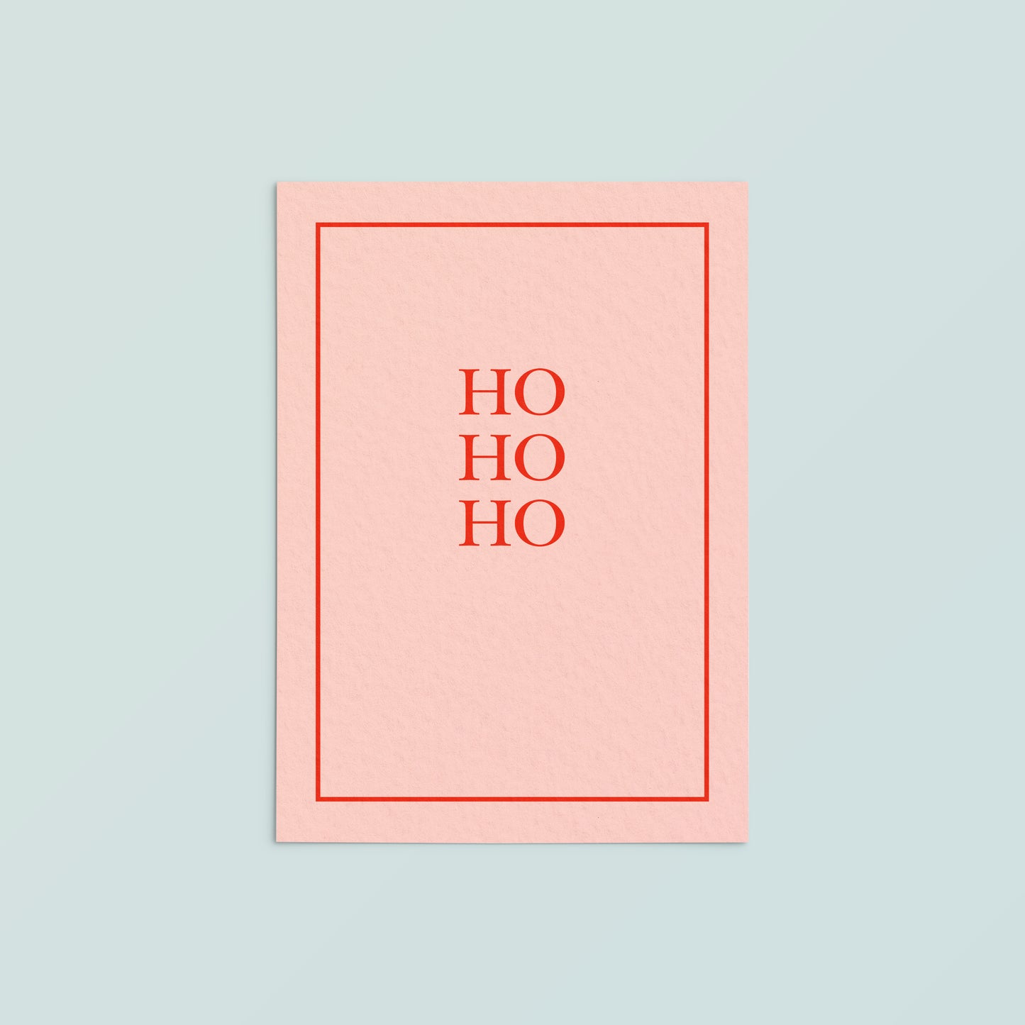 Casual Card  | Ho Ho Ho