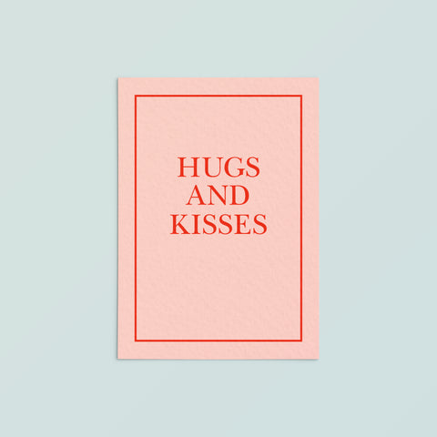 Casual Card  | Hugs and Kisses