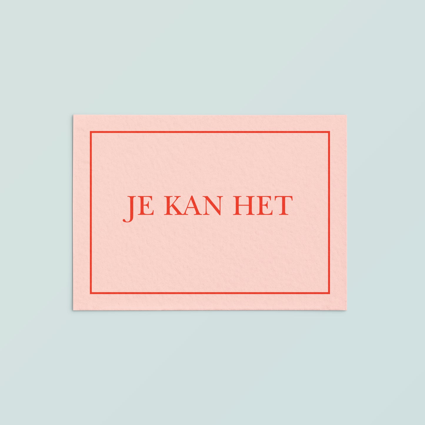 Casual Card  | Je Kan Het