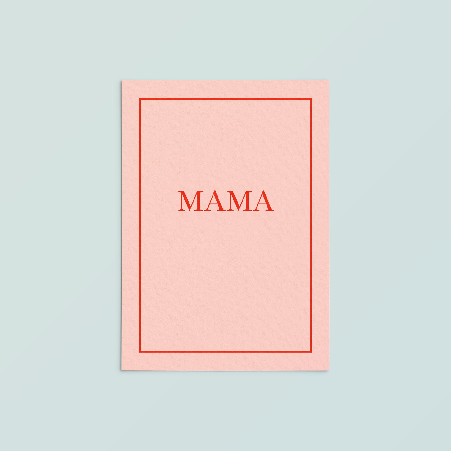 Casual Card  | Mama
