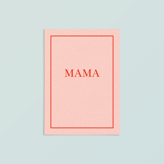 Casual Card  | Mama