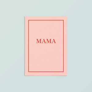 Casual Card  | Mama