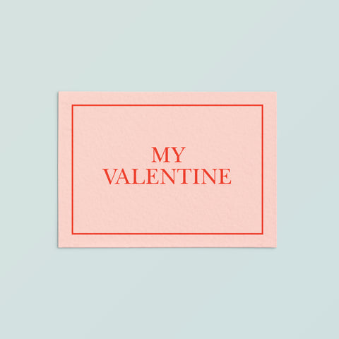 Casual Card  | My Valentine