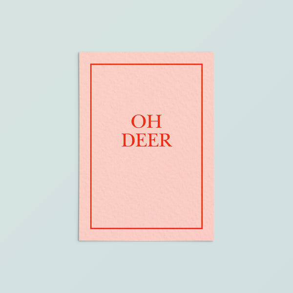 Casual Card  | Oh Deer