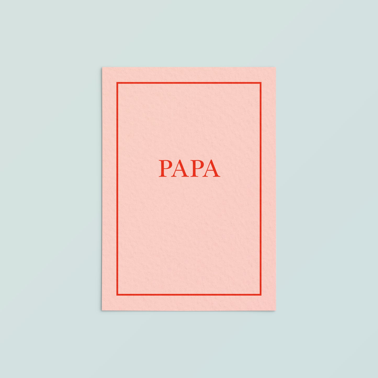 Casual Card  | Papa
