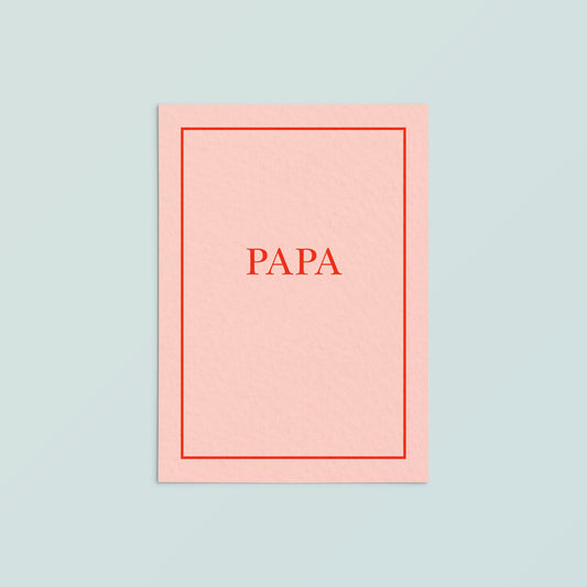 Casual Card  | Papa