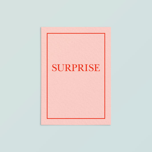 Casual Card  | Surprise