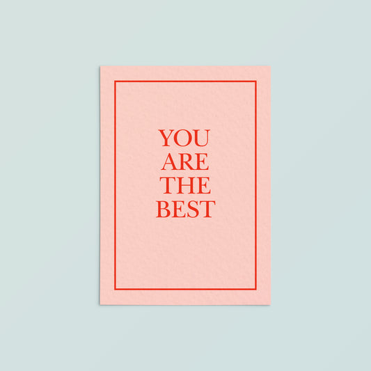 Casual Card  | You Are The Best