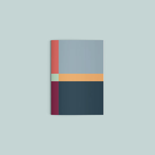Chromatic Pocket | Grey Orange Blue