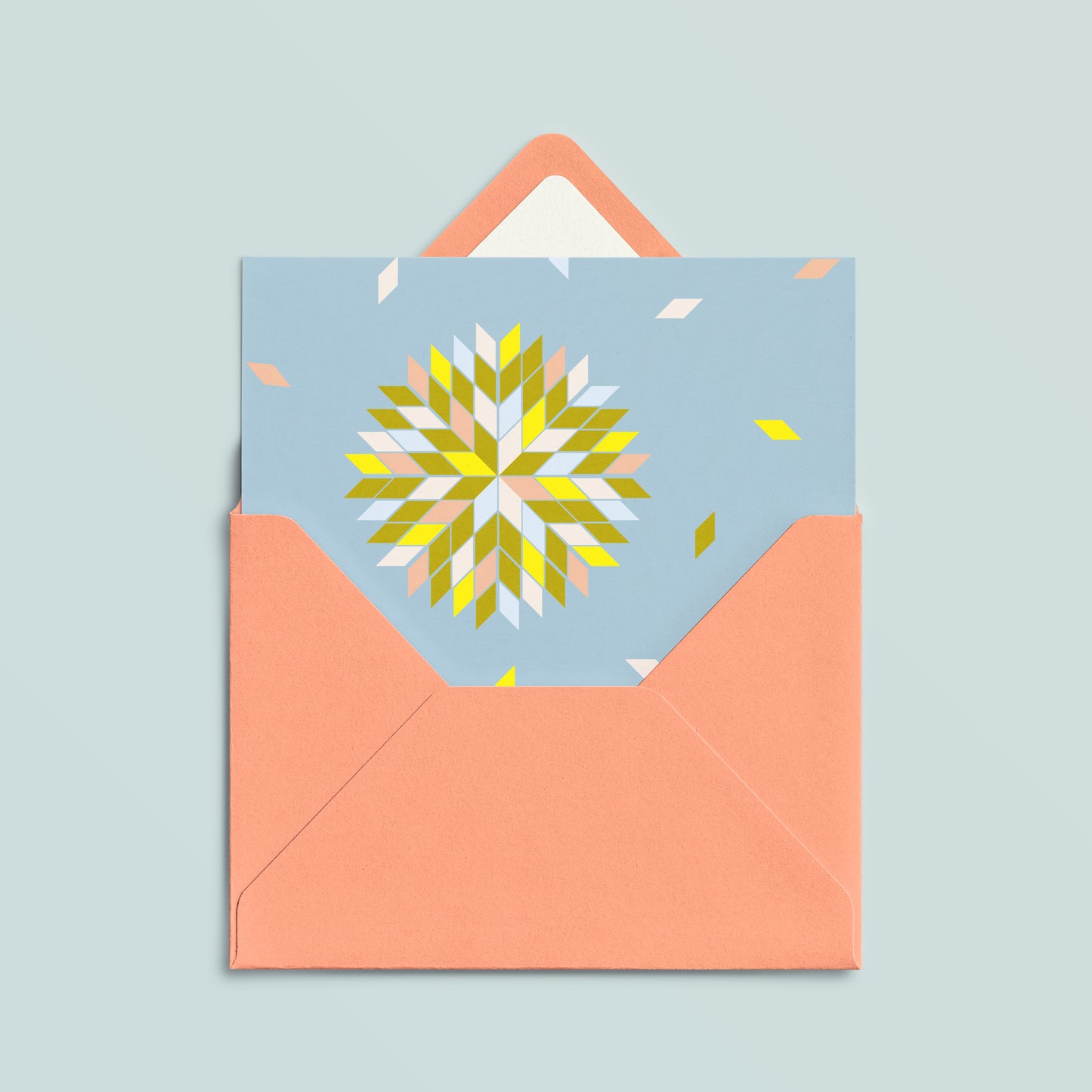 Folded Card | Patch Star Ice