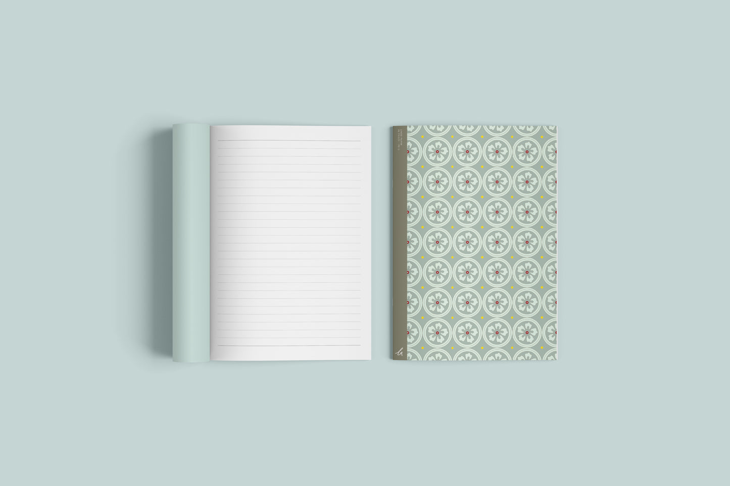 Vintage Flower | Dusty Mint