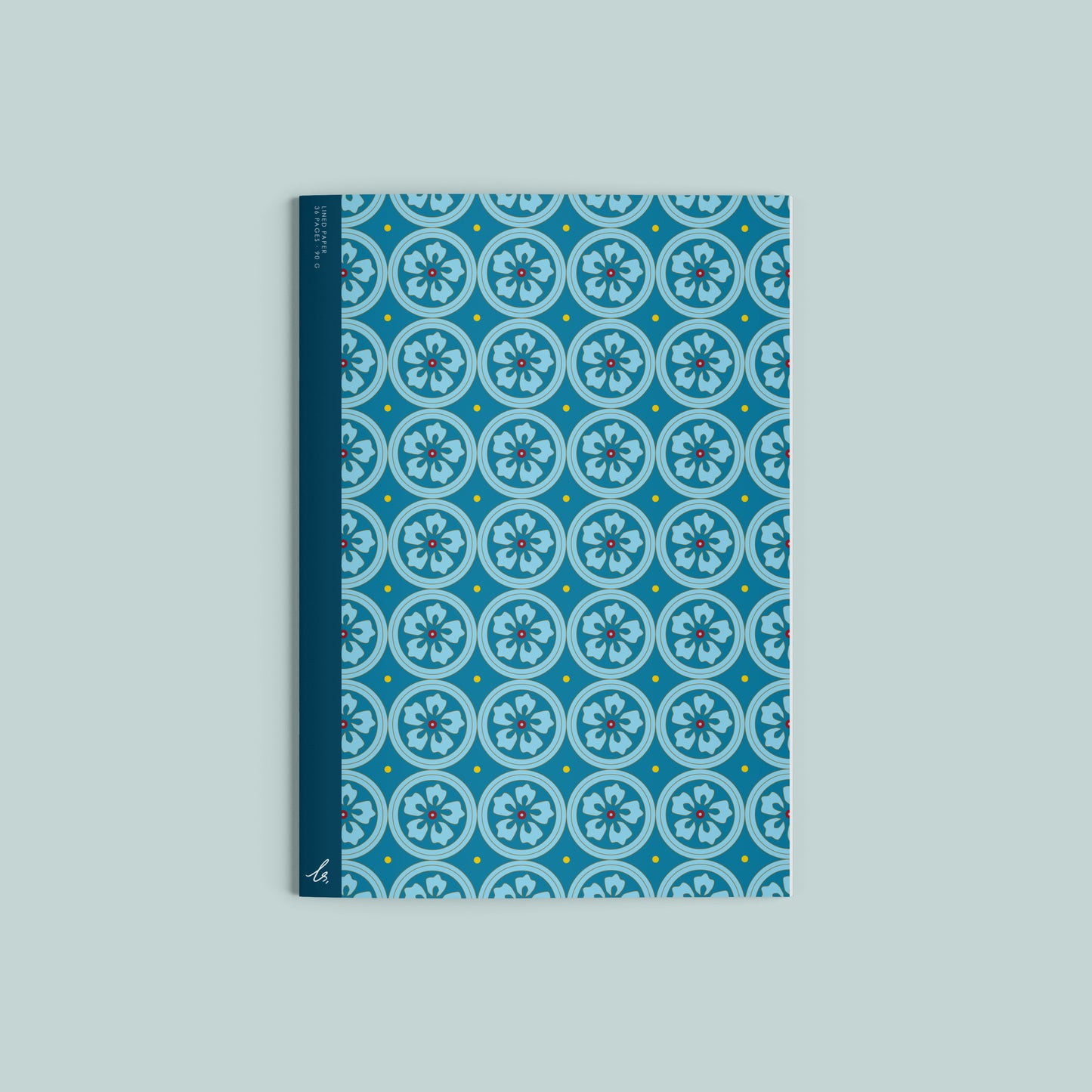 Vintage Flower | Royal Blue