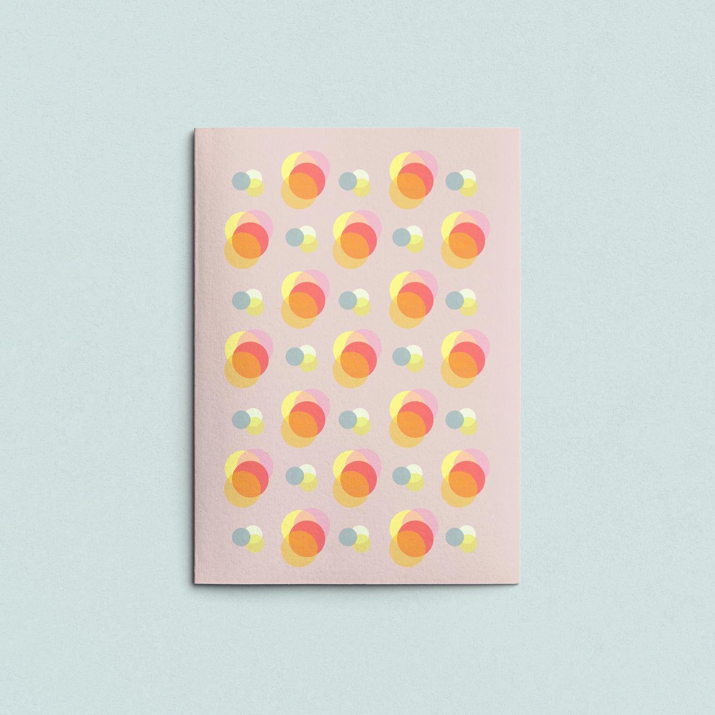 Folded Card | Flare Pink Sky