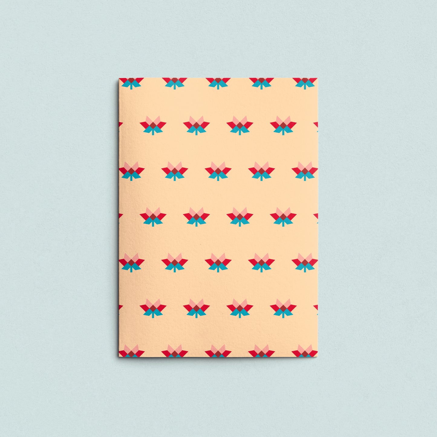 Folded Card | Patch Mini Leaves Mandarin