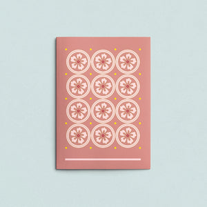 Folded Card | Vintage Flower Rose