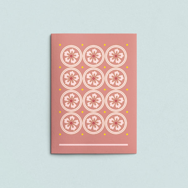 Folded Card | Vintage Flower Rose